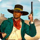 Real Cowboy Gun Shooting Training Game icon