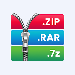 Imagen de ícono de Descomprimir archivos: ZIP/RAR