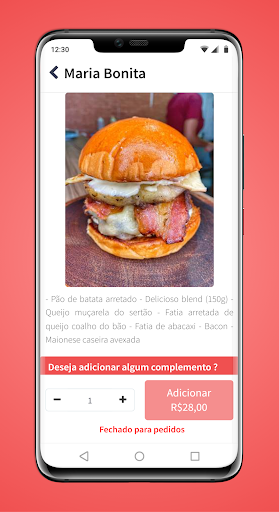 Arretado Burger Screen 2