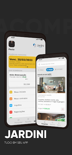 Android application Jardini Imóveis screenshort