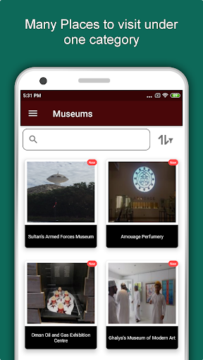 Muscat Travel & Explore, Offli Screen 3
