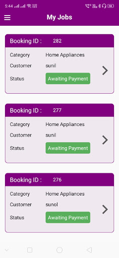 ApniSeva Technician Screen 3