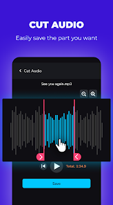 Screenshot 1 Audio Editor - Audio Cutter android