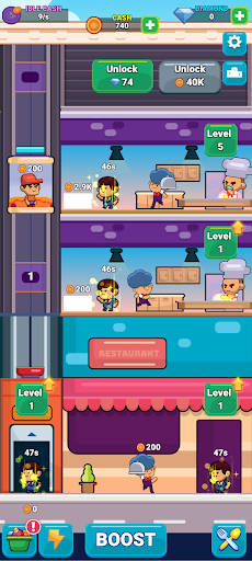 Idle Resturant Extreme Screen 2