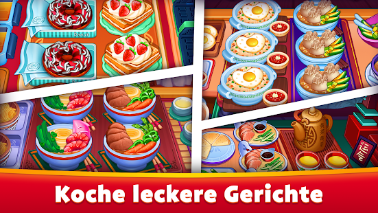 Asian Cooking Star: Food Game Ekran görüntüsü