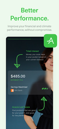 Android application Acacia Money screenshort