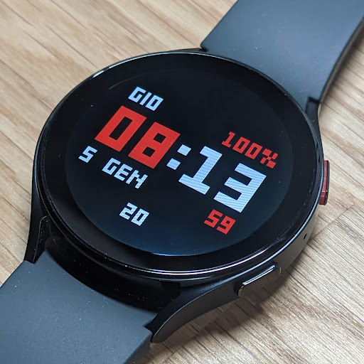 Retro Pixel Watch Face Screen 2