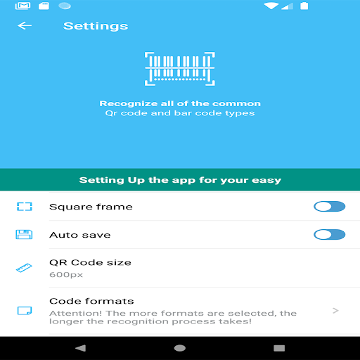 scanner QR WIFI scan Screen 3