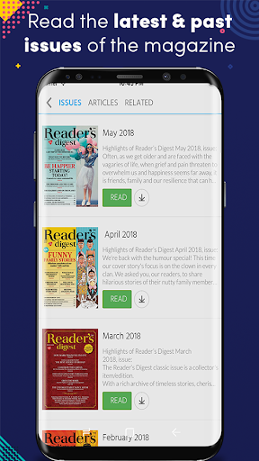 Android application Reader's Digest India screenshort