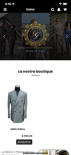 Android application Guglielmo Giovannoni screenshort