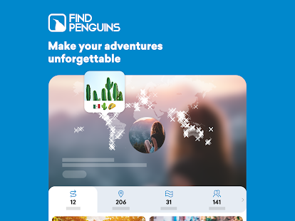 FindPenguins: Travel Tracker Screenshot