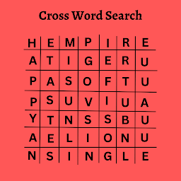 Cross Words Search