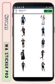 Captura 3 Neymar - WA Sticker Pro android