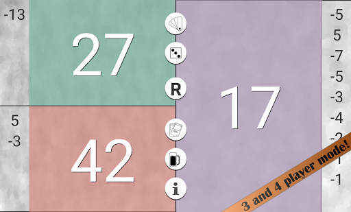Android application Life Counter for MTG screenshort