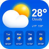 Weather forecast-Live monitor icon