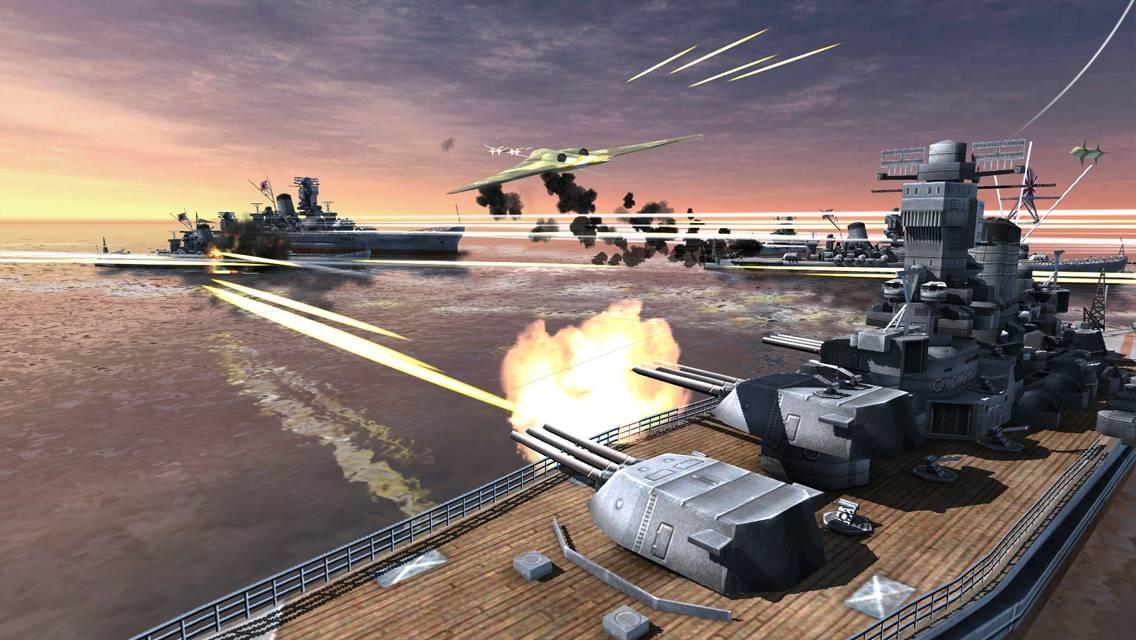 Android application World Warships Combat screenshort