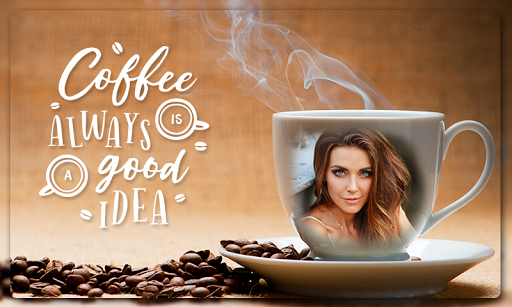 Android application Coffee Mug Photo Frames screenshort
