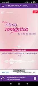 Radio Ritmo Romántica en Vivo