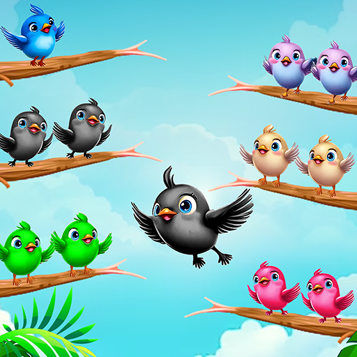 Bird Sort Puzzle Offline Games logo