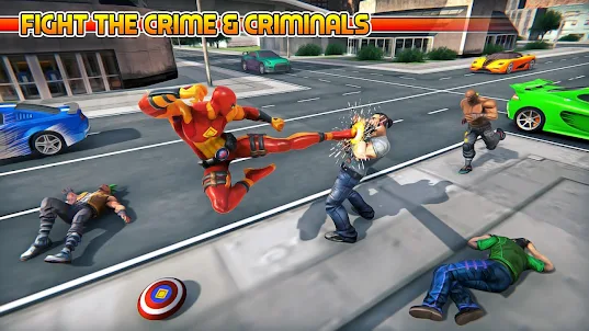 Iron Hero Crime City Game 2022