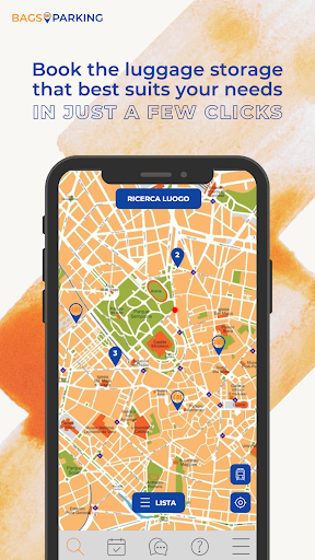 Android application Bags Parking Luggage Storage screenshort