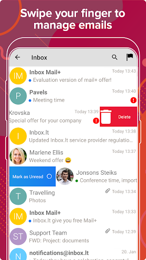 Inbox.lt Screen 3