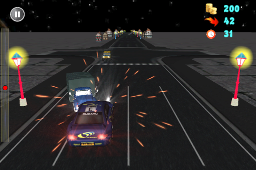 Android application Speed Night Racers Driving 3d screenshort