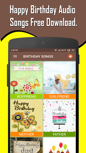 Happy Birthday Songs Offline 1.6 Screenshots 1