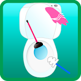 toilet cleaning games icon