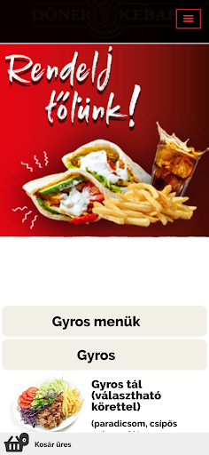 Android application Classic Döner Kebab screenshort