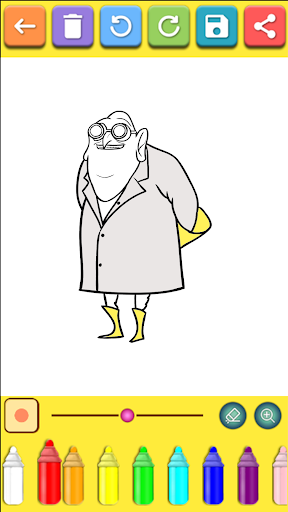 Android application Minnionne's Coloring Book screenshort