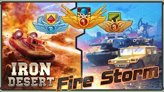Game screenshot Iron Desert - Fire Storm mod apk