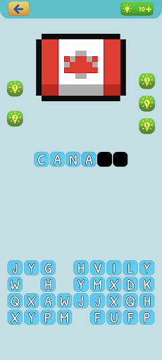 Pixel Flag Quiz Screen 2