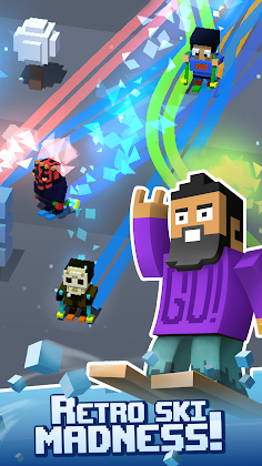 Crossy Snow: Avalanche! - Screenshot 1