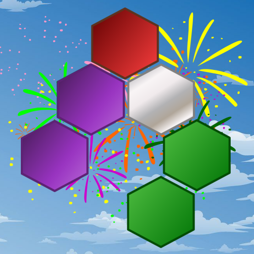 HexBlokz V+, hexa puzzle game logo