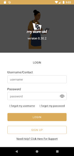 My Store Aid Screen 3