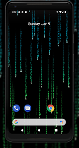 Captura de Pantalla 6 Matrix TV live wallpaper android