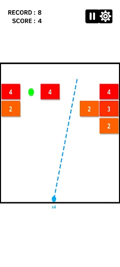 Ballz clone - bricks breaker - Screenshot 3