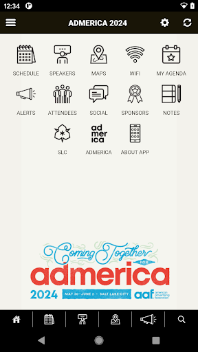 AAF Events Screen 2