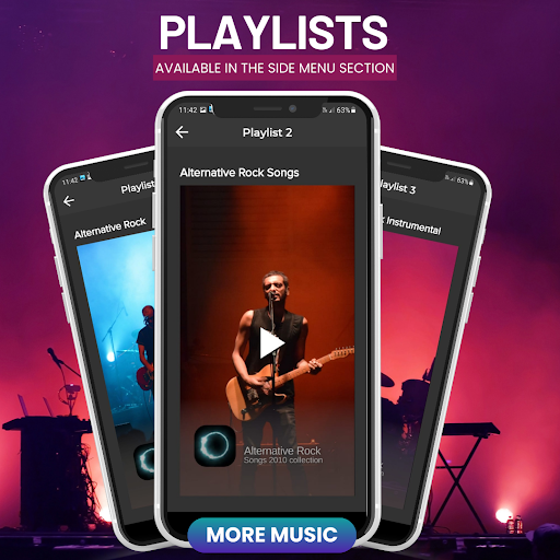 Screenshot of Alternative Rock Music