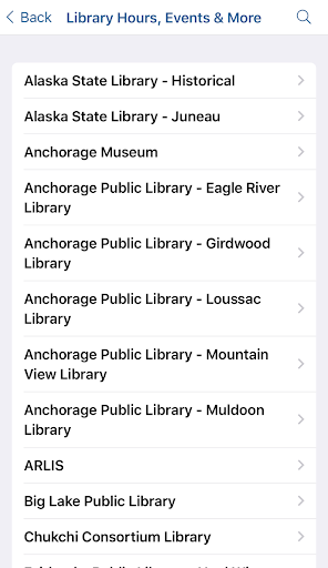 Alaska Library Catalog