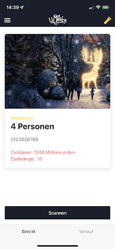 Android application informatik.tirol Lum Test screenshort