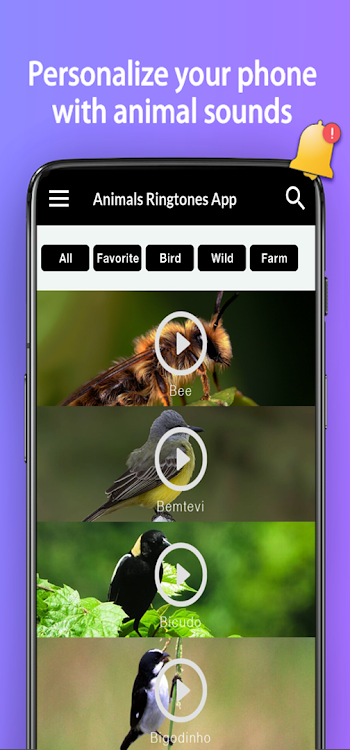 Animals: Ringtone by SaJu Media - (Android Apps) — AppAgg