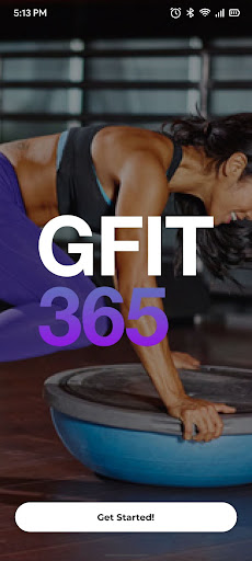 Android application GFIT365 screenshort