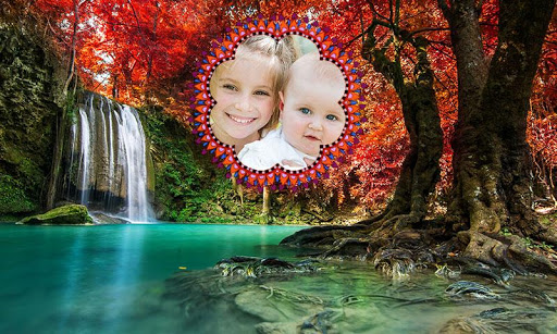 Waterfall Photo Frames Screen 2