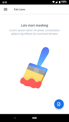 Android application Edo Lens screenshort