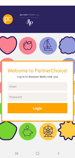 Android application PartnerChoice App screenshort