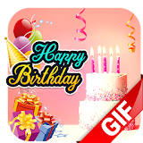 Happy Birthday GIF icon