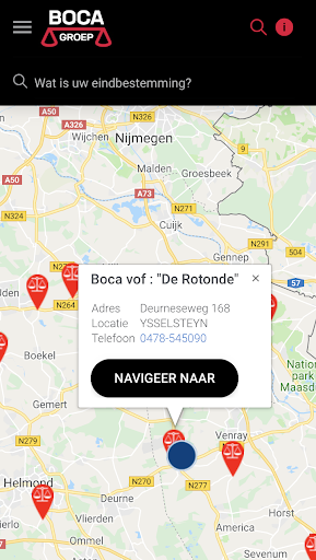 Android application Bocagroep screenshort