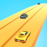 Drag racing: car race master icon